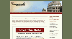 Desktop Screenshot of campanellacuisine.com