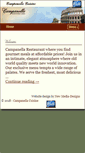Mobile Screenshot of campanellacuisine.com